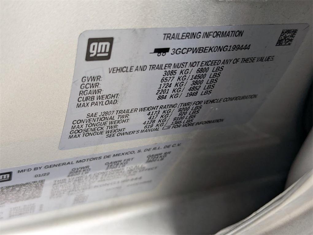 used 2022 Chevrolet Silverado 1500 car, priced at $29,900