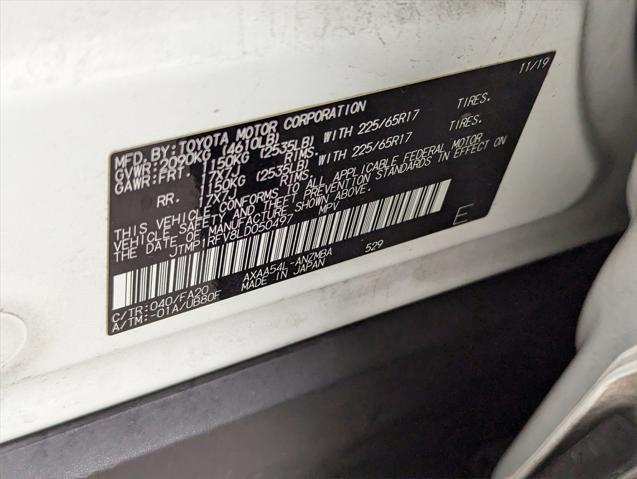 used 2020 Toyota RAV4 car, priced at $25,000