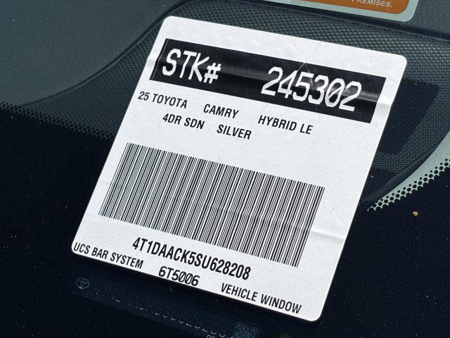 new 2025 Toyota Camry car, priced at $31,443