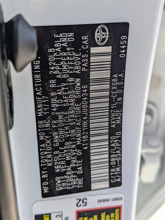 used 2018 Toyota Camry Hybrid car, priced at $25,900