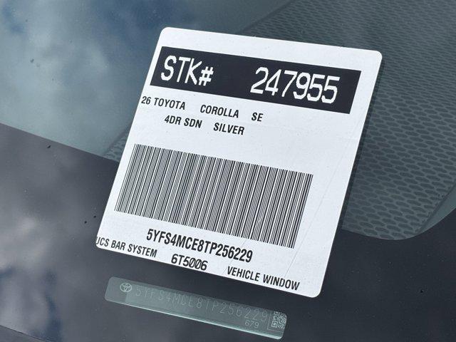 new 2026 Toyota Corolla car, priced at $27,087