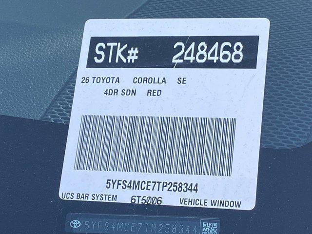 new 2026 Toyota Corolla car, priced at $27,562