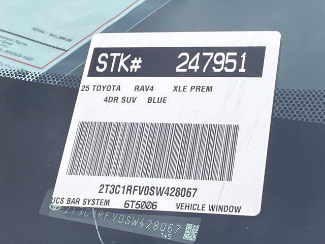 new 2025 Toyota RAV4 car, priced at $36,488