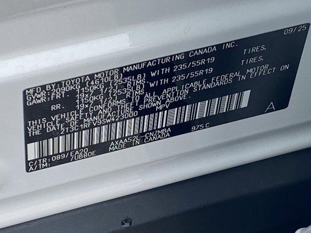 new 2025 Toyota RAV4 car, priced at $36,963