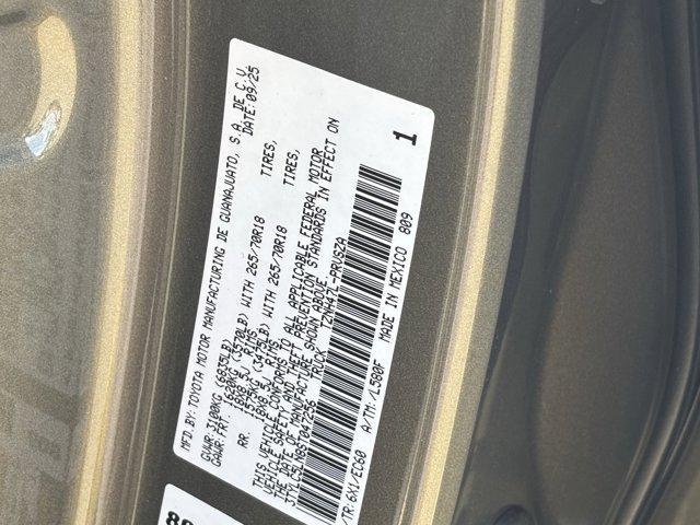 new 2025 Toyota Tacoma Hybrid car, priced at $65,189