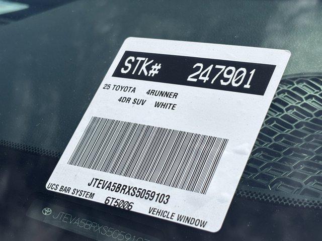 new 2025 Toyota 4Runner car, priced at $53,563