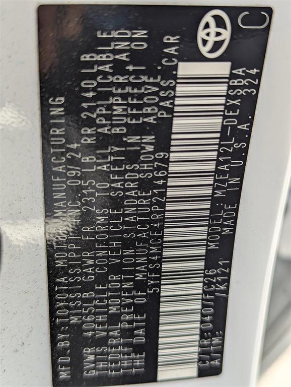 used 2024 Toyota Corolla car, priced at $22,800