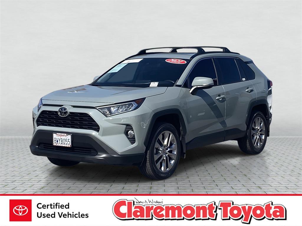 used 2021 Toyota RAV4 car, priced at $27,000