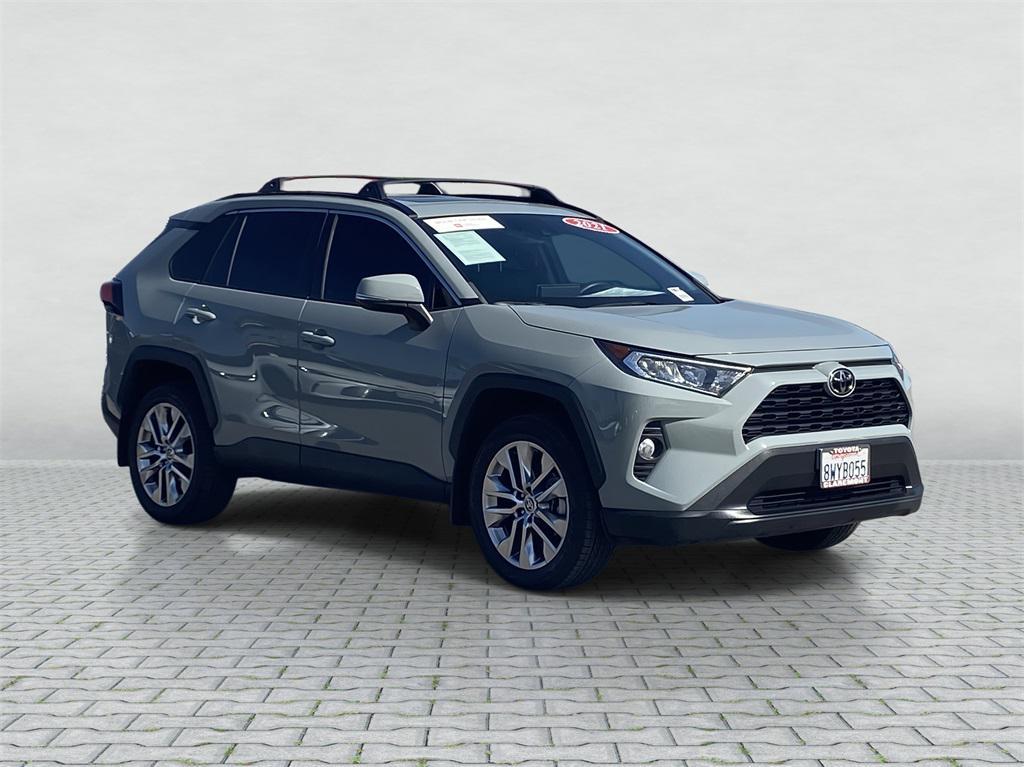 used 2021 Toyota RAV4 car, priced at $27,000