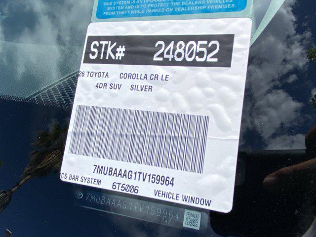 new 2026 Toyota Corolla Cross car, priced at $29,918