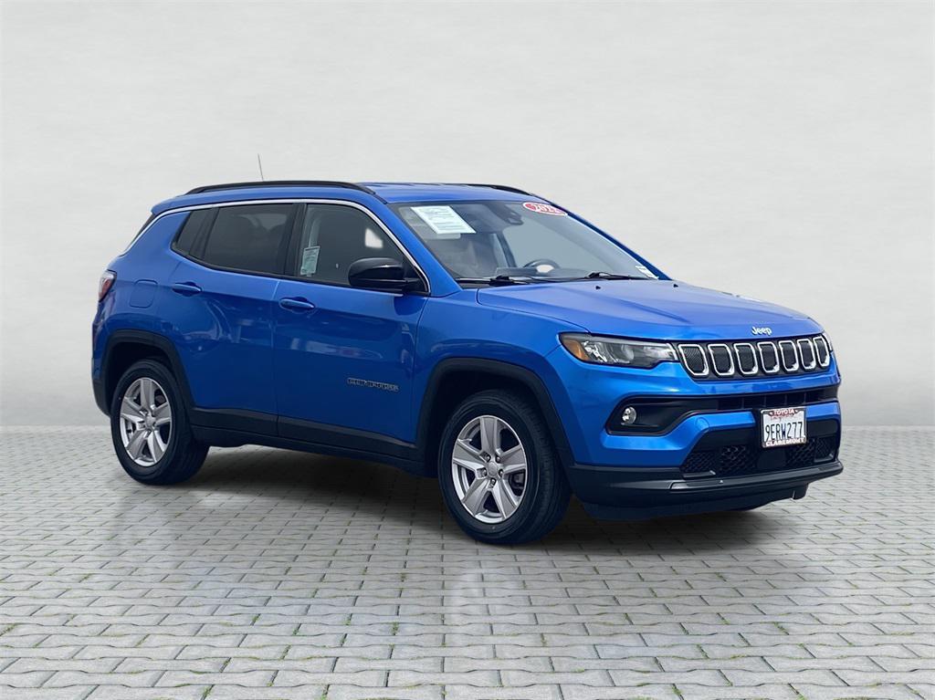 used 2022 Jeep Compass car, priced at $18,900