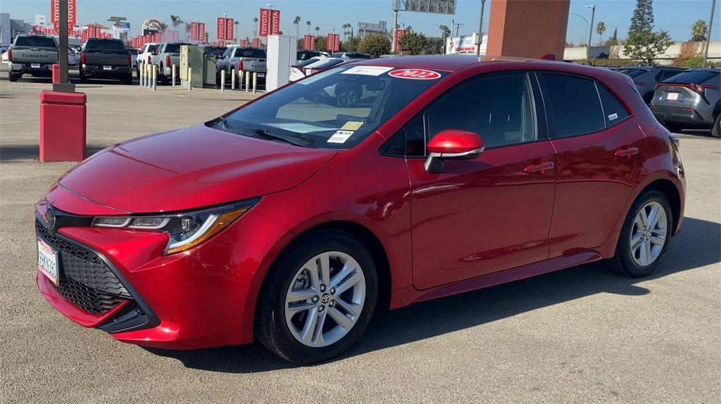 used 2022 Toyota Corolla Hatchback car, priced at $21,988