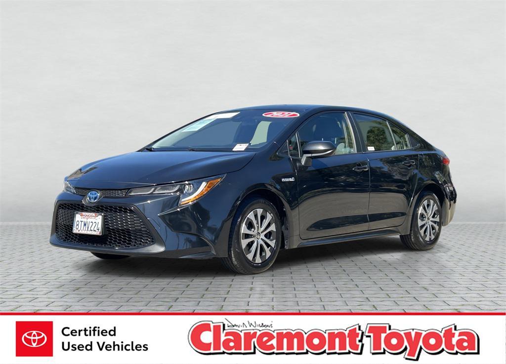 used 2021 Toyota Corolla Hybrid car, priced at $15,800