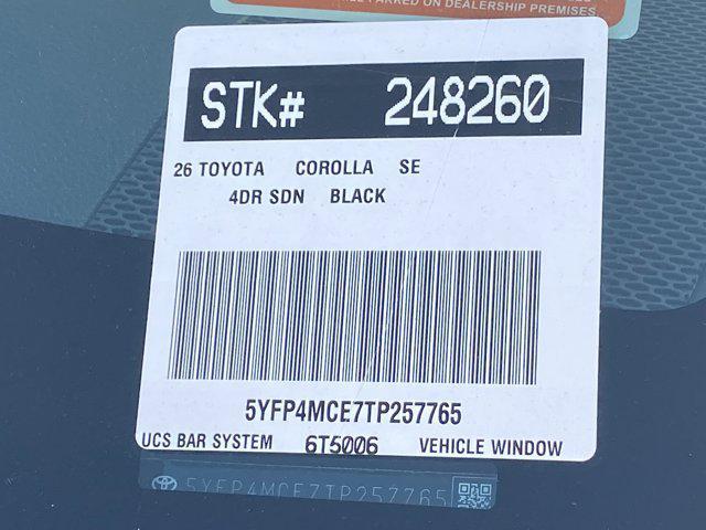 new 2026 Toyota Corolla car, priced at $28,052