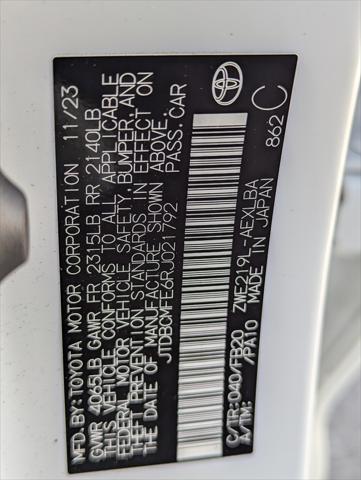 used 2024 Toyota Corolla Hybrid car, priced at $22,900