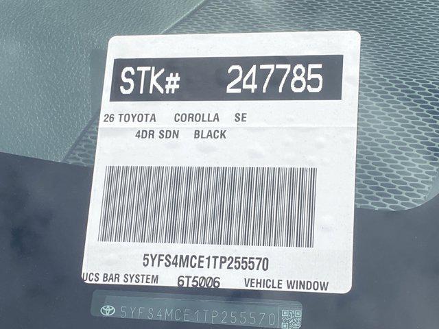 new 2026 Toyota Corolla car, priced at $27,087