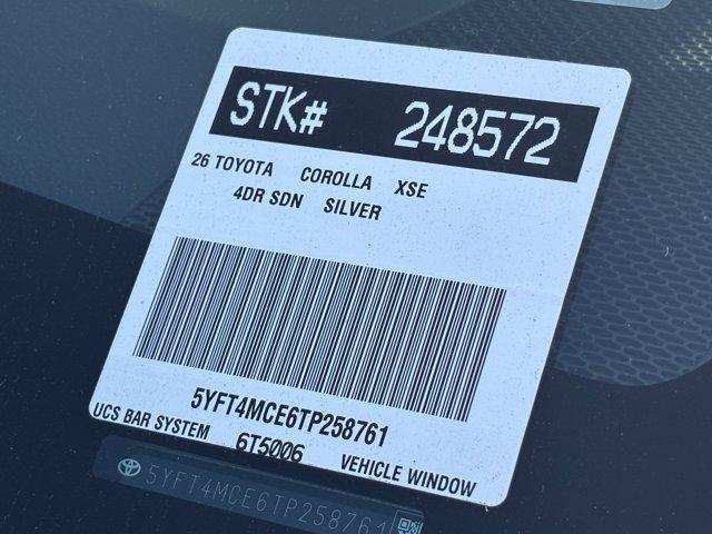 new 2026 Toyota Corolla car, priced at $30,962