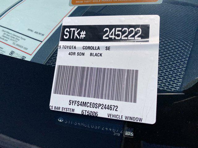 new 2025 Toyota Corolla car, priced at $26,767