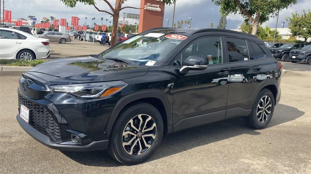 used 2024 Toyota Corolla Cross Hybrid car, priced at $32,988