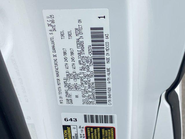 new 2025 Toyota Tacoma car, priced at $33,764