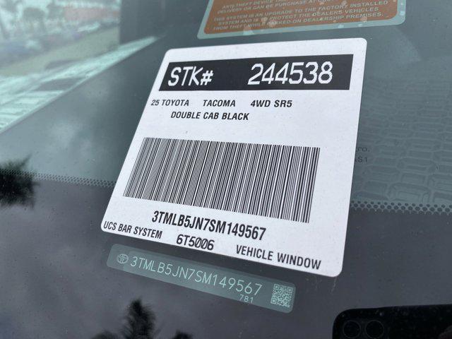 new 2025 Toyota Tacoma car, priced at $42,629