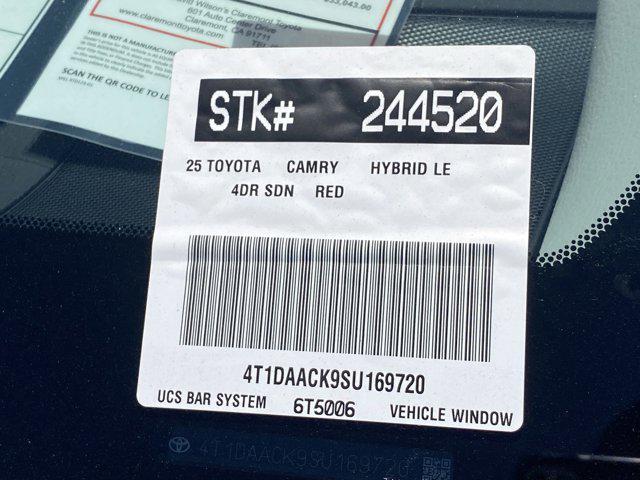 new 2025 Toyota Camry car, priced at $31,023