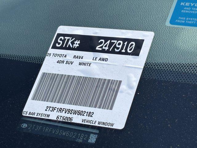 new 2025 Toyota RAV4 car, priced at $33,044