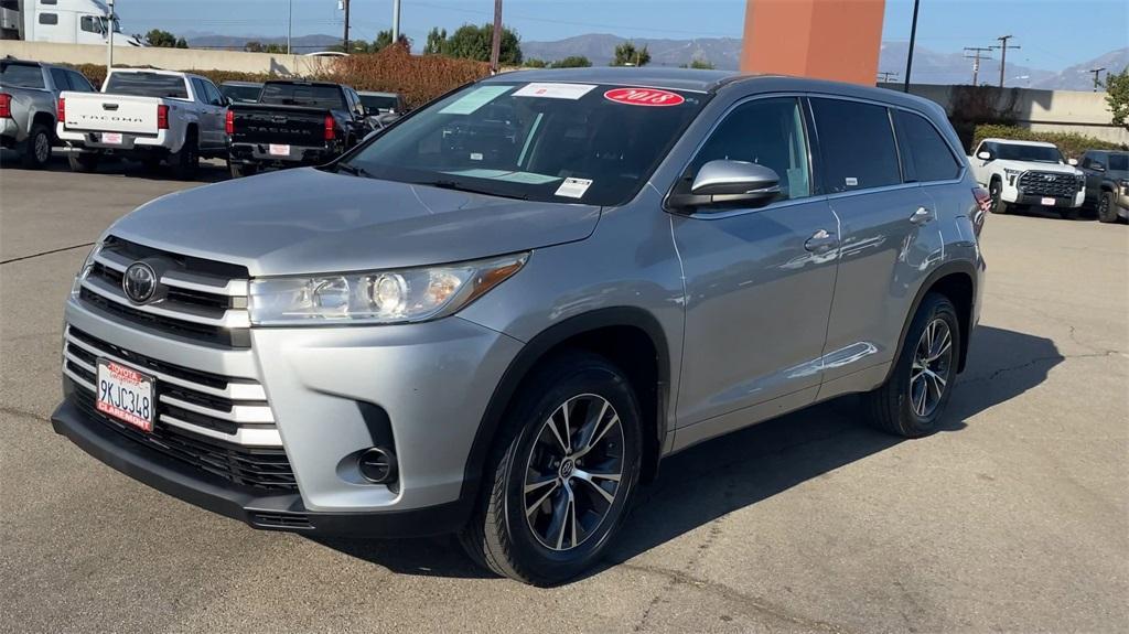 used 2018 Toyota Highlander car, priced at $20,988