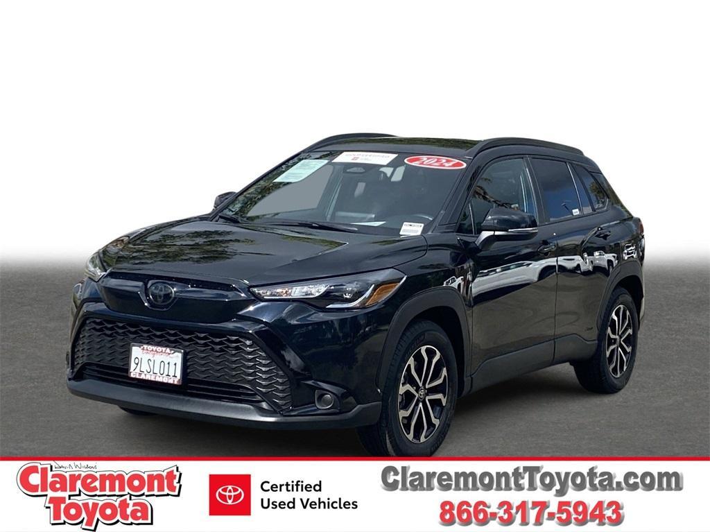 used 2024 Toyota Corolla Cross Hybrid car, priced at $31,988