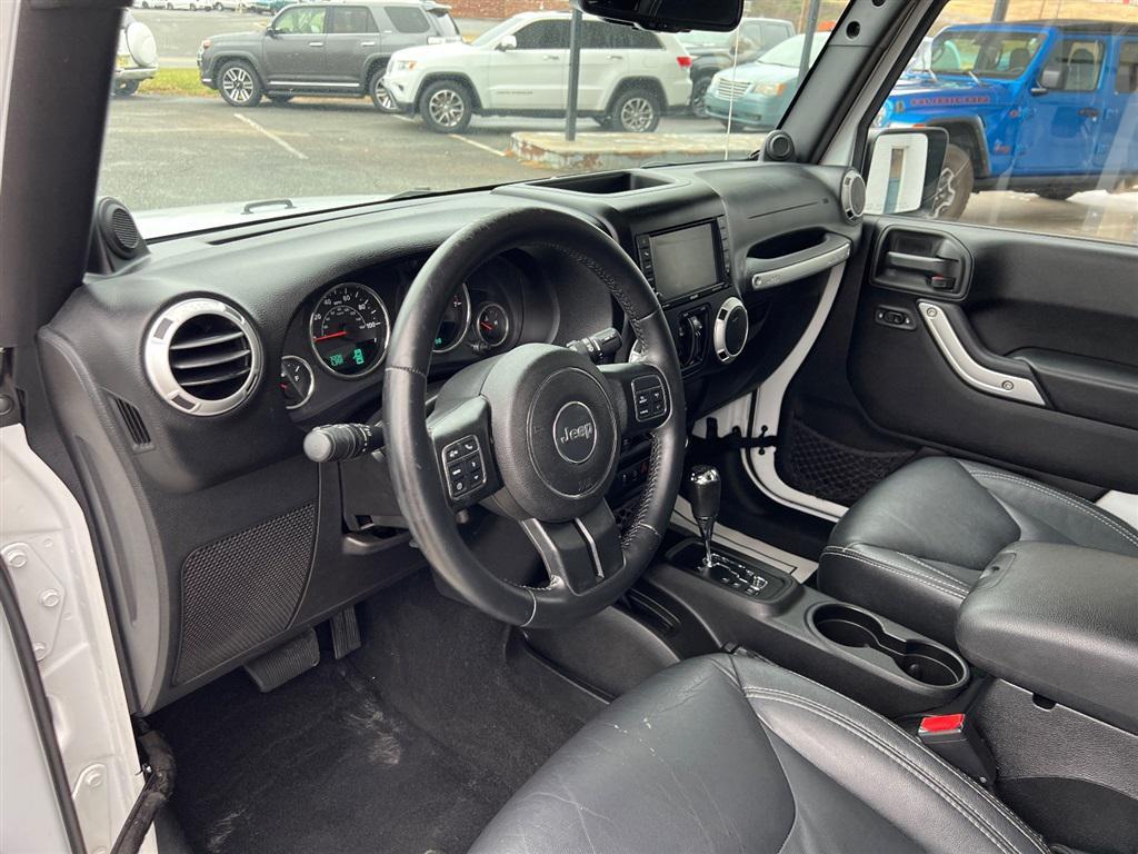 used 2014 Jeep Wrangler Unlimited car, priced at $14,480