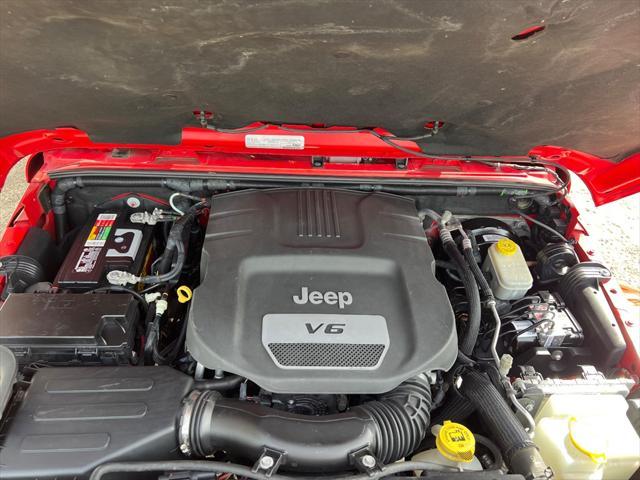 used 2017 Jeep Wrangler Unlimited car, priced at $18,470