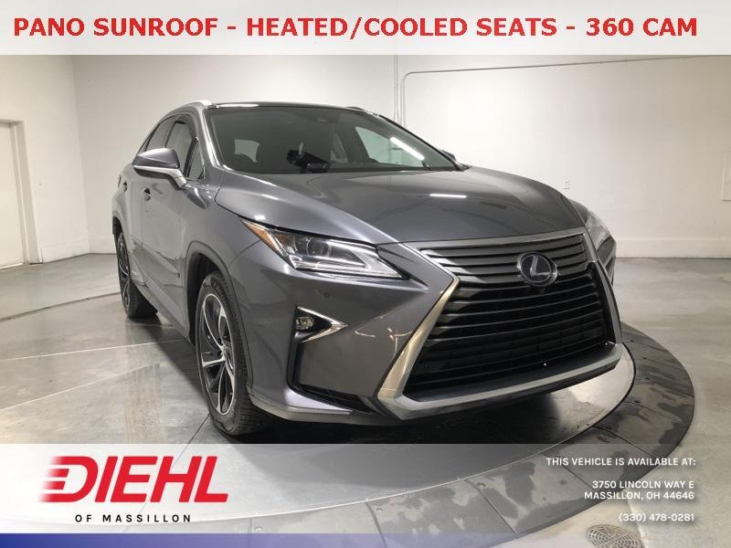 used 2019 Lexus RX 450h car, priced at $32,060