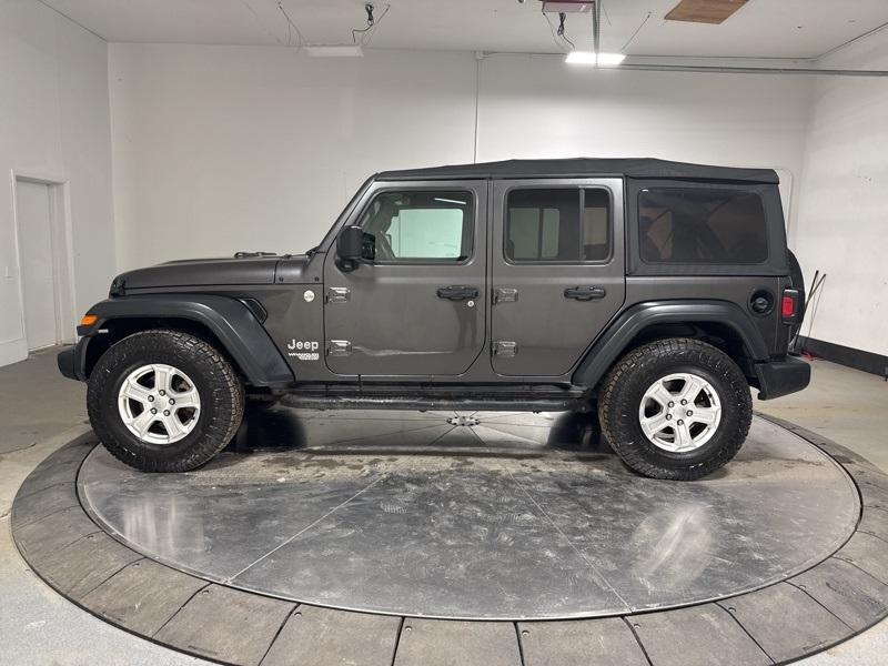 used 2018 Jeep Wrangler Unlimited car, priced at $18,236