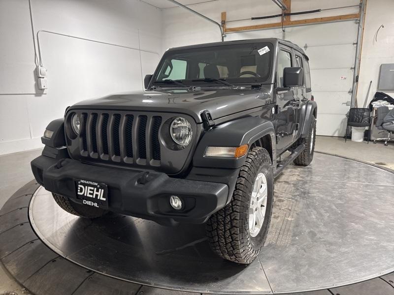 used 2018 Jeep Wrangler Unlimited car, priced at $18,236