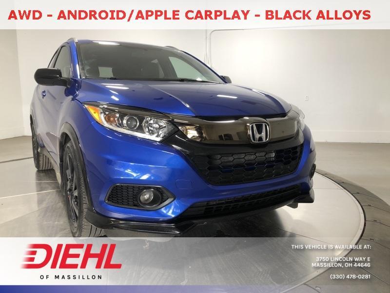 used 2021 Honda HR-V car, priced at $18,706