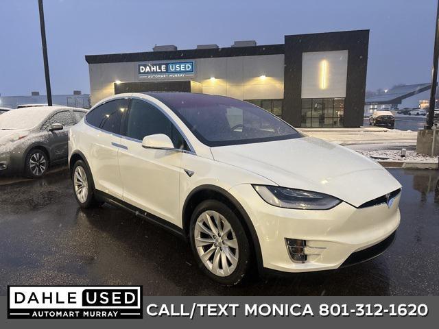 used 2020 Tesla Model X car, priced at $39,955