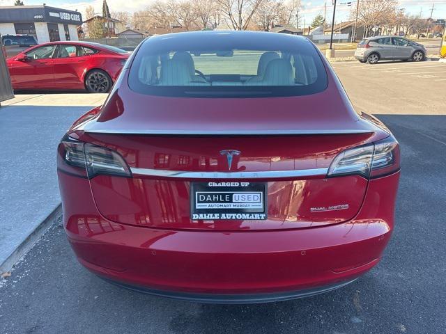 used 2018 Tesla Model 3 car, priced at $25,374