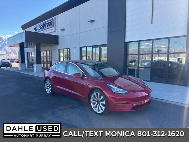 used 2018 Tesla Model 3 car, priced at $25,374