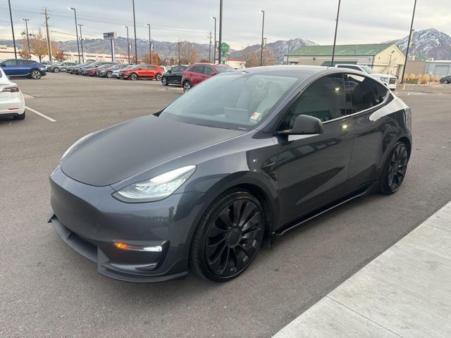 used 2020 Tesla Model Y car, priced at $28,588