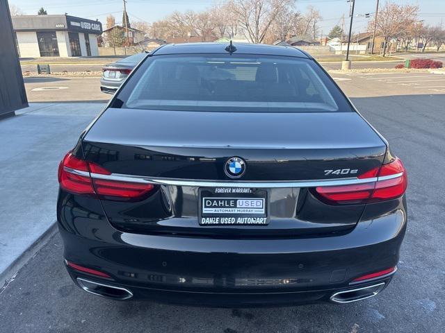 used 2018 BMW 740e car, priced at $25,000