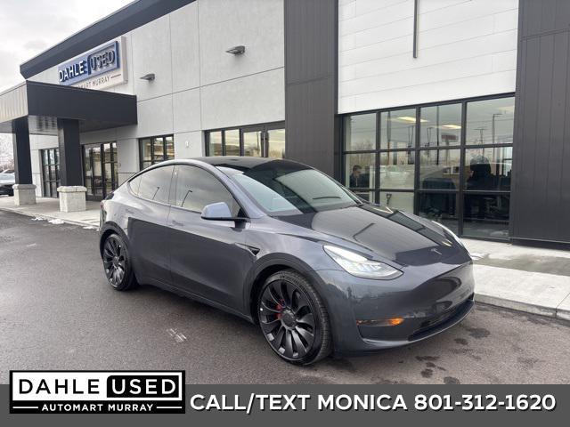 used 2020 Tesla Model Y car, priced at $28,688