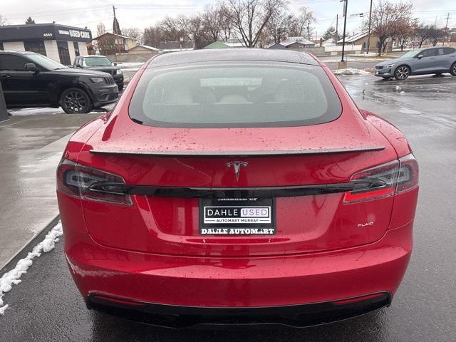 used 2021 Tesla Model S car, priced at $54,445