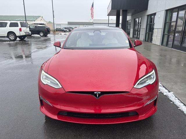 used 2021 Tesla Model S car, priced at $54,445