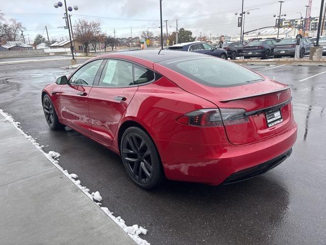 used 2021 Tesla Model S car, priced at $54,445