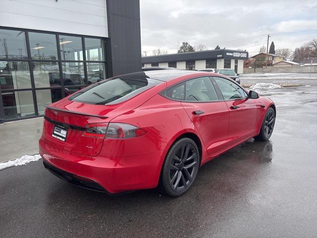 used 2021 Tesla Model S car, priced at $54,445