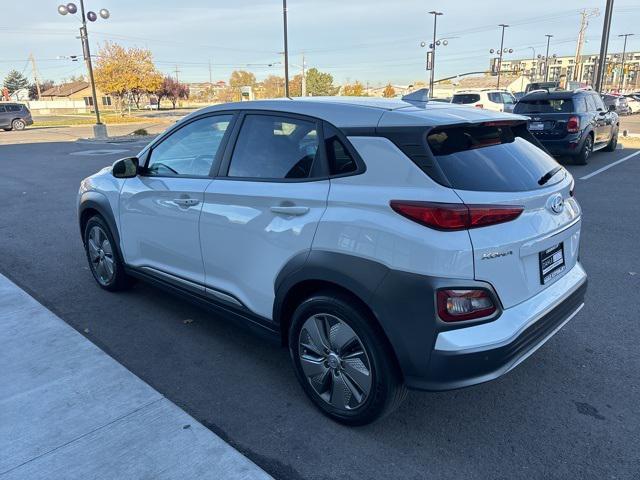 used 2021 Hyundai Kona EV car, priced at $15,895