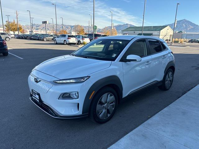 used 2021 Hyundai Kona EV car, priced at $15,895