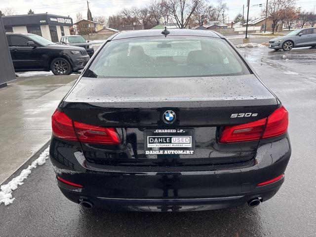 used 2019 BMW 530e car, priced at $20,348