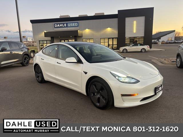 used 2023 Tesla Model 3 car, priced at $19,798