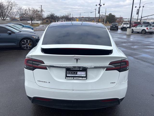 used 2017 Tesla Model X car, priced at $27,289